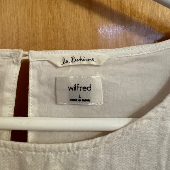 Aritzia white linen dress like new - Picture 2 of 2